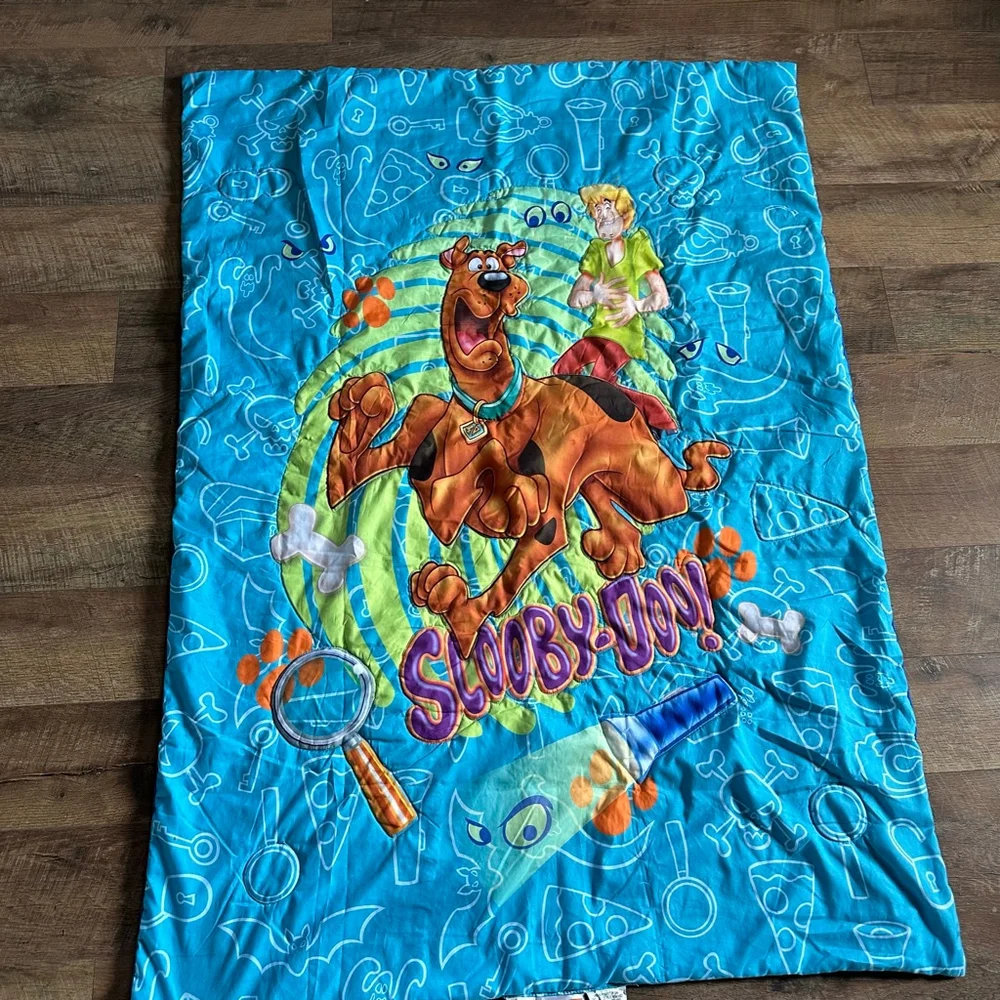Scooby-Doo! Twin Quilt in Blue and Green